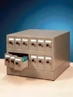 Beige Slide Cabinet from Quincy Lab, 100SC