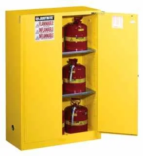 JUSTRITE® Sure-Grip® Flammable Liquid Safety Cabinet, 45 gal.